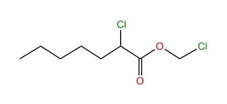 Chloromethyl 2-chloroheptanoate